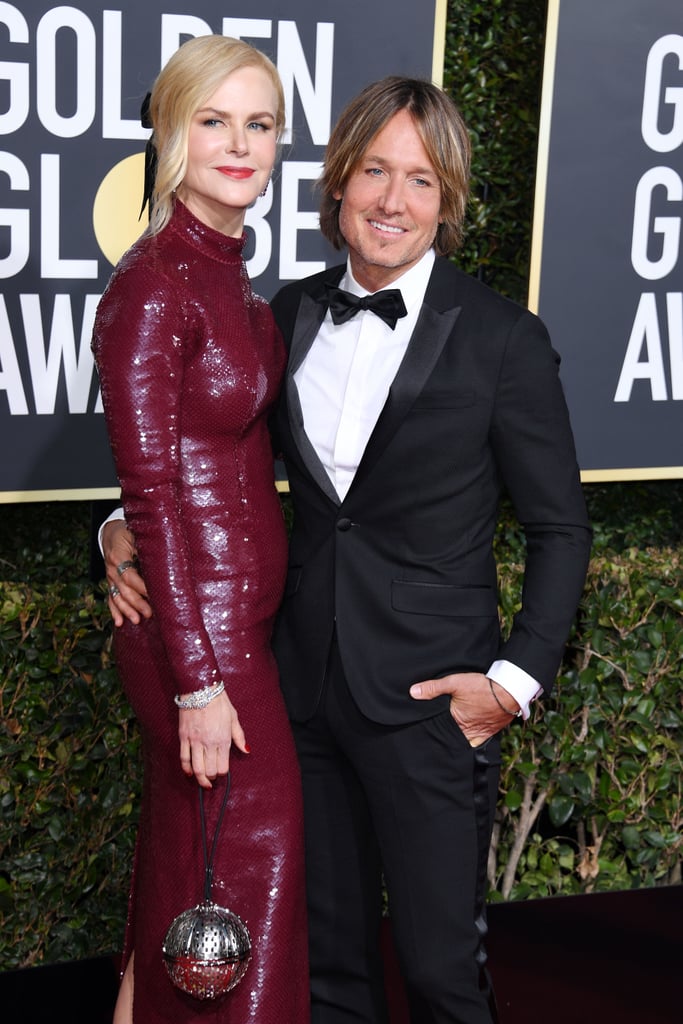 Nicole Kidman and Keith Urban at the 2019 Golden Globes