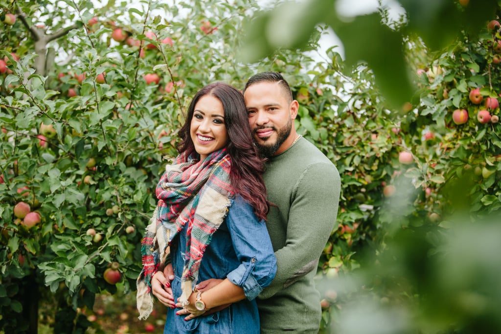 Apple Orchard Engagement Shoot