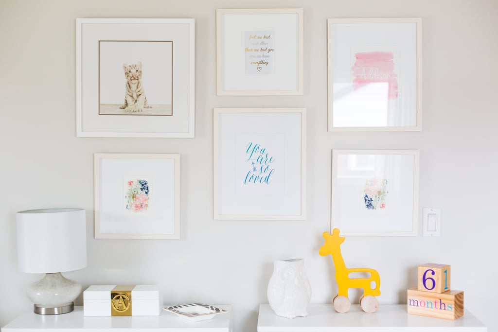 Simple and Bright Nursery For a Baby Girl