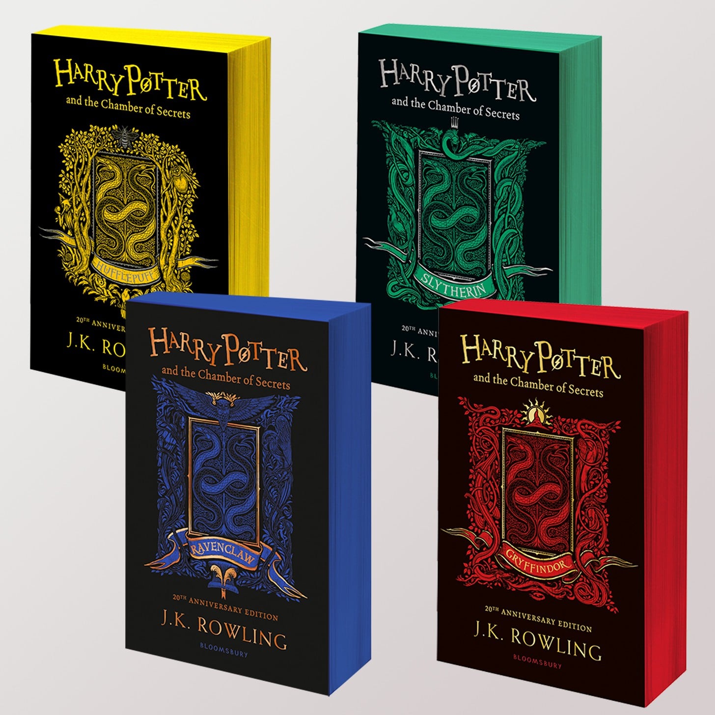Harry Potter Hufflepuff House Editions- Complete Set (Books 1-7) (First ...