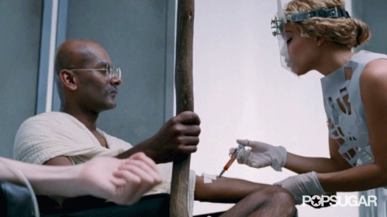 Weird: Hitting Gandhi and Jesus Up For Some Blood Draws