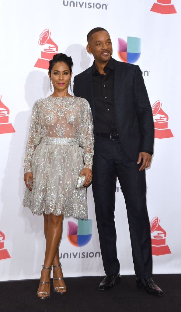 Will and Jada Pinkett Smith at the Latin Grammys 2015
