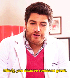 He's Mindy's Supportive BFF