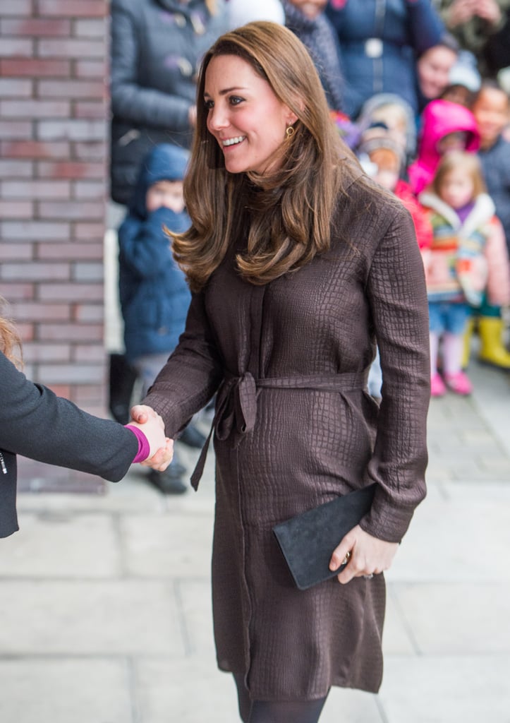 The Duchess of Cambridge was glowing when she visited The Fostering ...