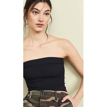 Plus Basic Bandeau Tube Top