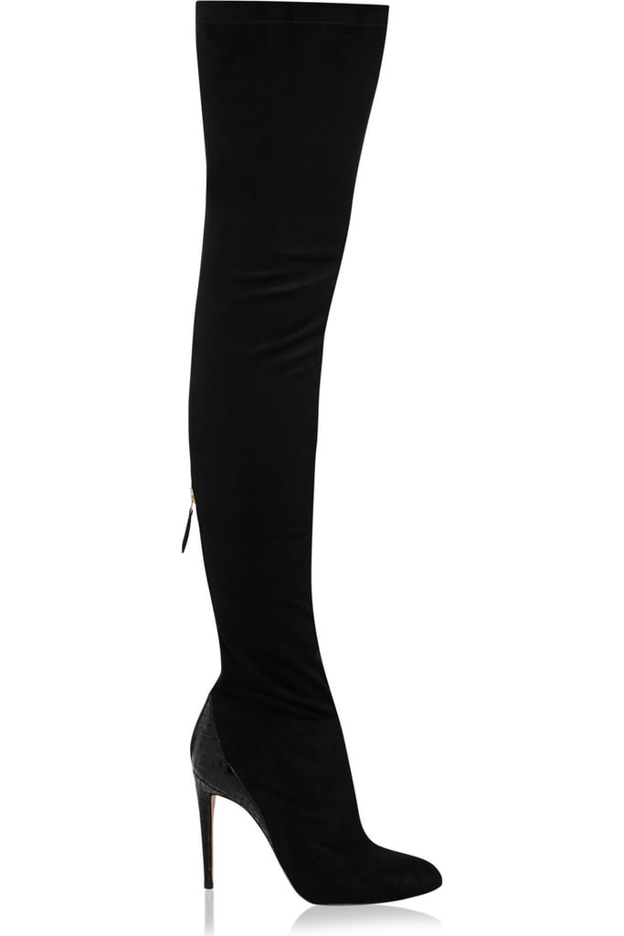 Olivia Palermo x Aquazzura Thigh Boots