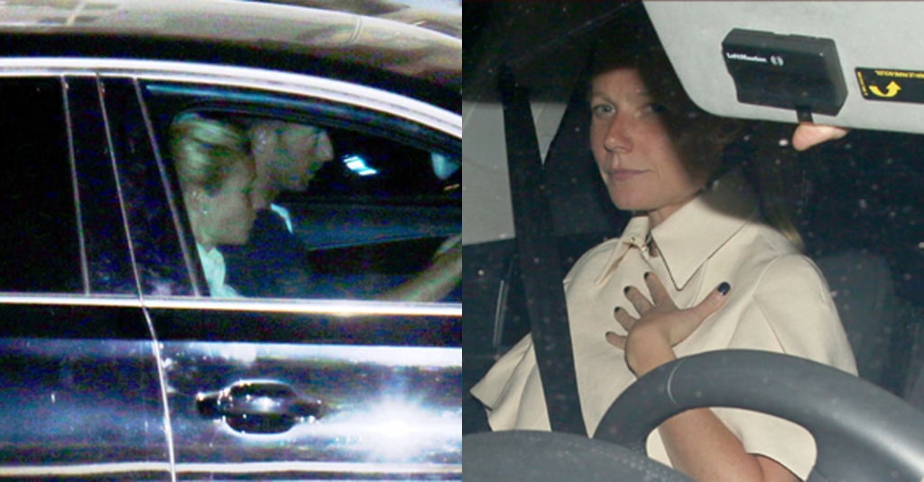 Gwyneth Paltrow and Chris Martin at Chateau Marmont