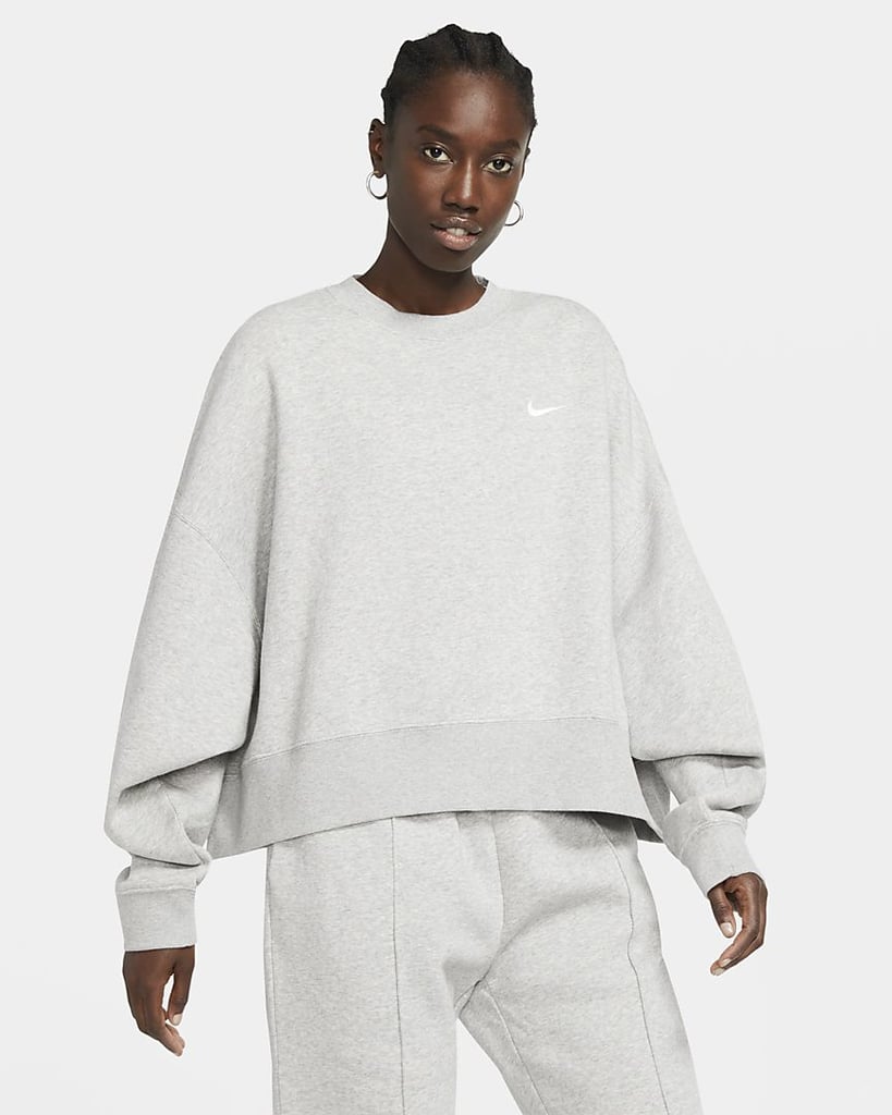 nike sportswear essentials fleece crew sweater