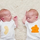 ketchup and mustard onesies