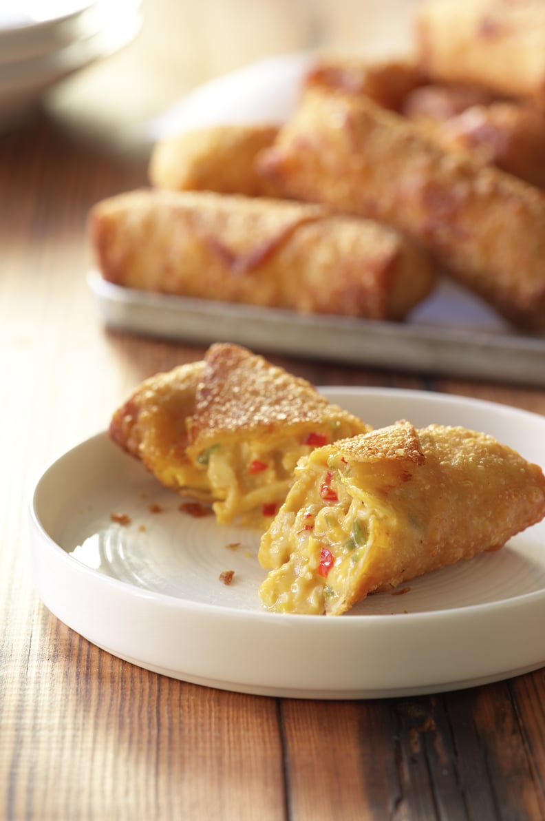 Chicken Cheesesteak Egg Rolls