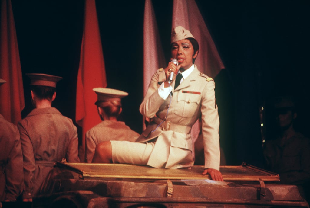 Josephine Baker at the Battle of Versailles in 1973