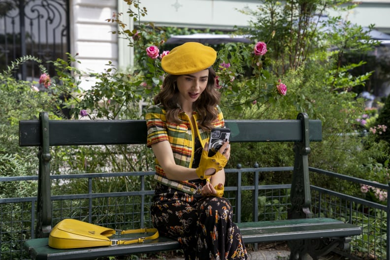 Emily's Yellow Prada Bag, "Emily in Paris" Season 2, Episode 9