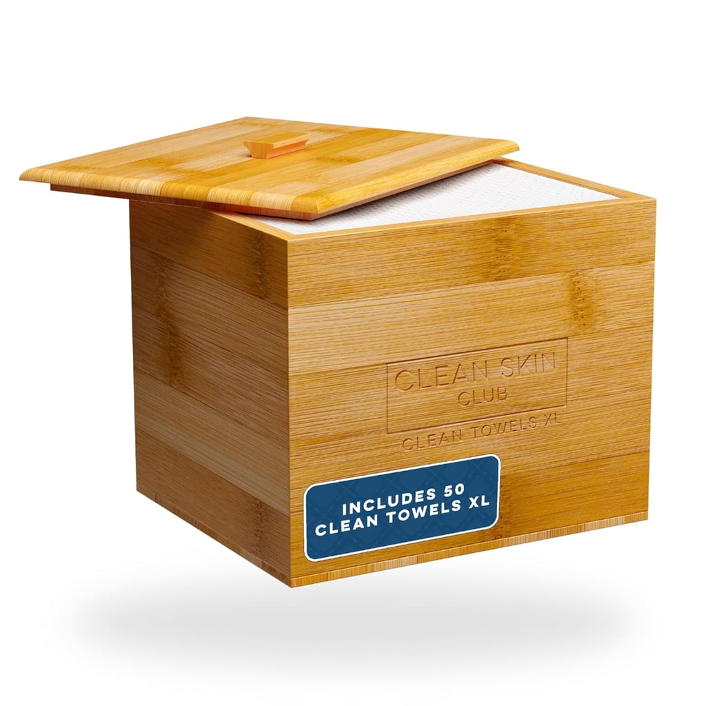 Clean Skin Club Luxe Bamboo Storage Box