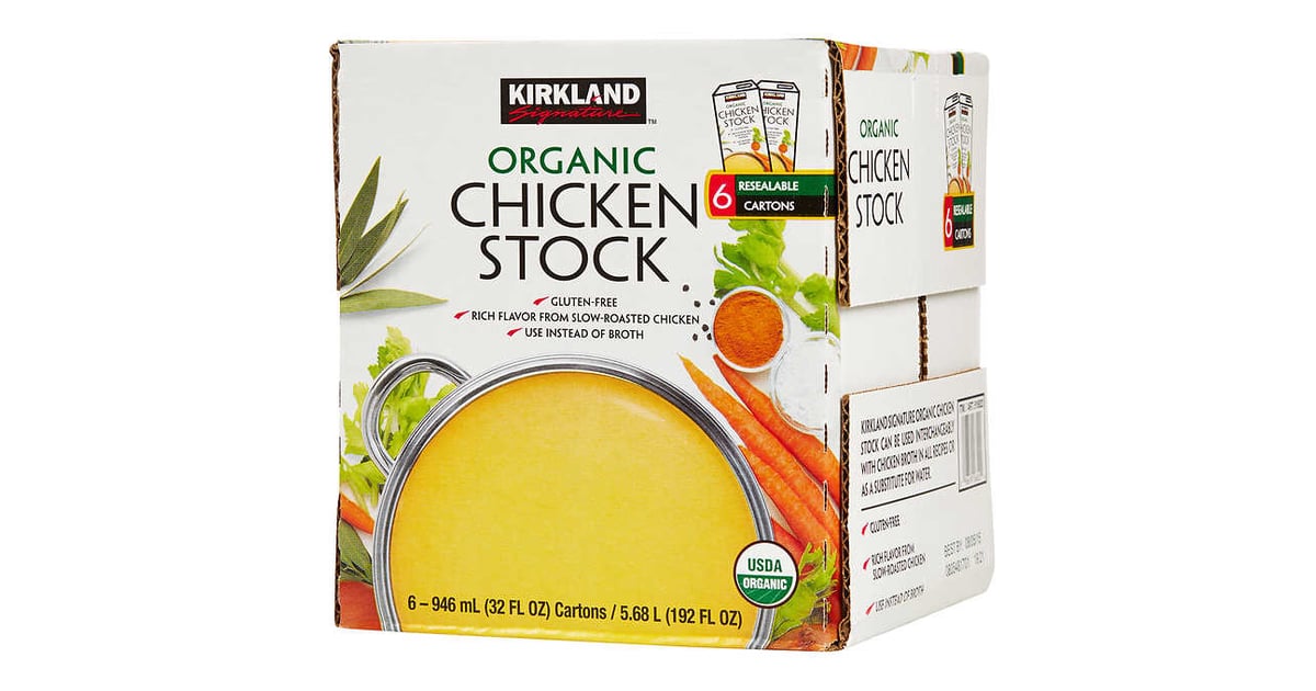 Kirkland Signature Organic Chicken Stock Christmas Dinner Foods at