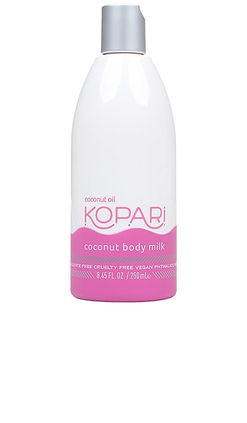 Why you need it: Skip the coconut oil DIY and instead buy this milky body lotion to keep your limbs feeling silky. 
Kopari Coconut Body Milk ($30)