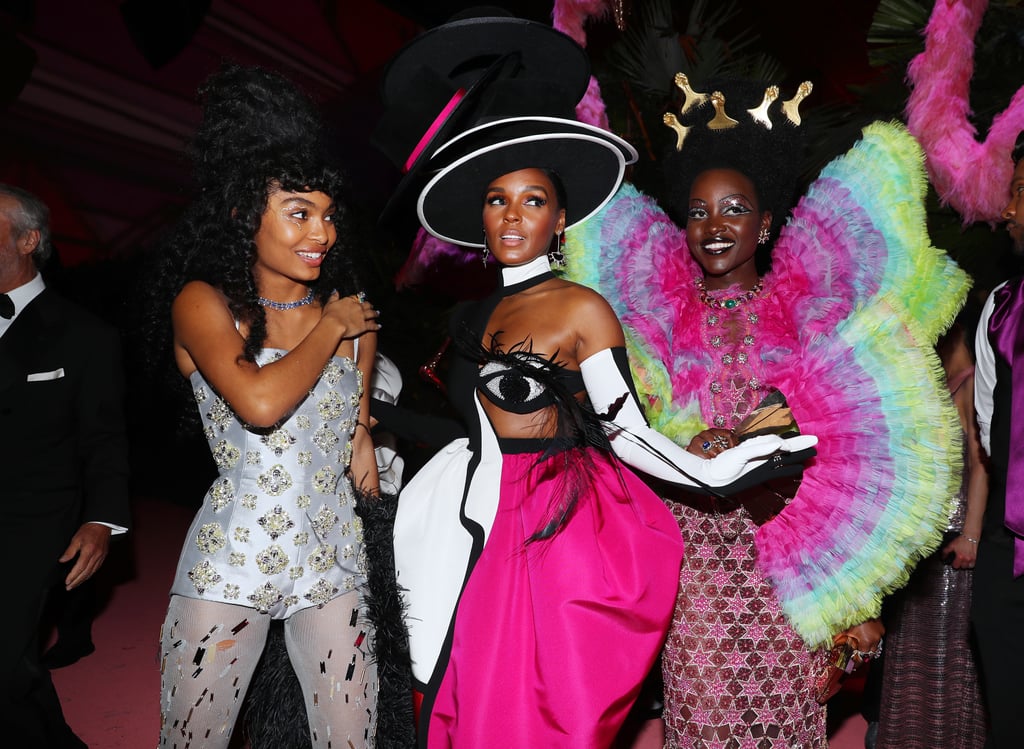 Yara Shahidi, Janelle Monáe, and Lupita Nyong'o — 2019