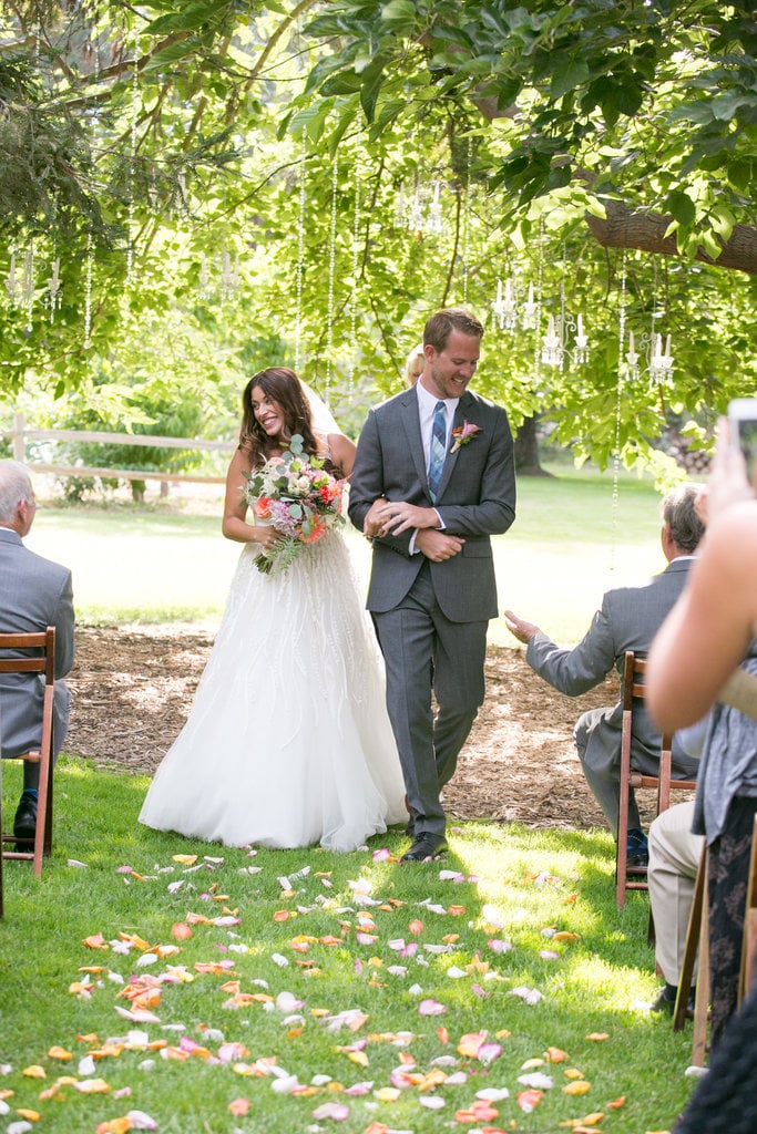 Flower Petal Aisle