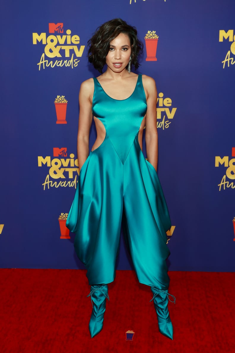 Jurnee Smollett at the 2021 MTV Movie and TV Awards