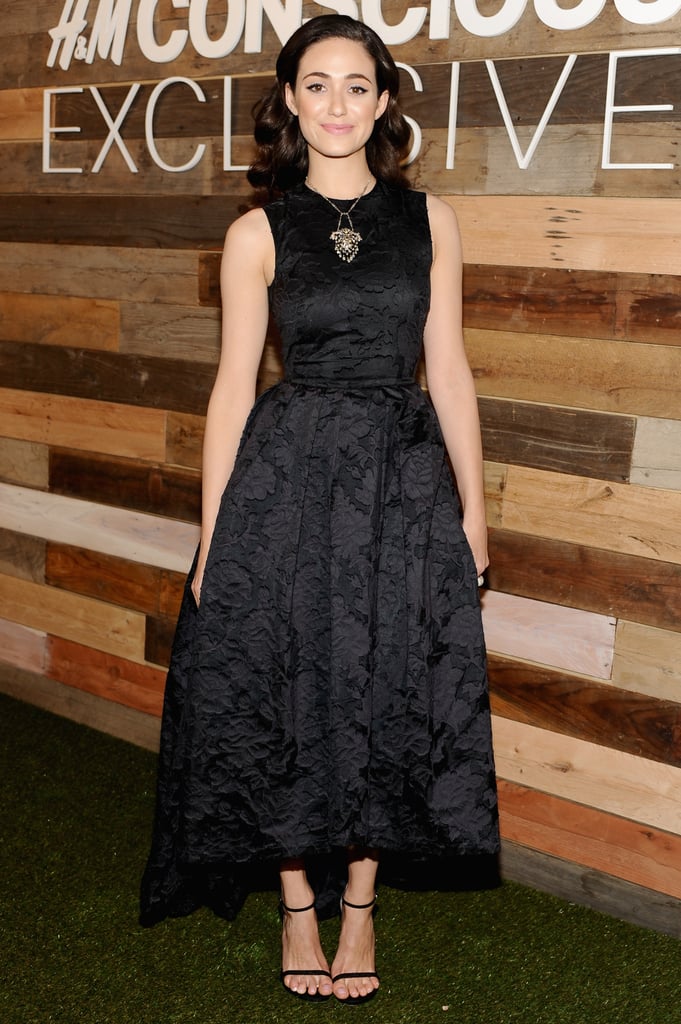 Emmy Rossum Wearing H&M Conscious Collection