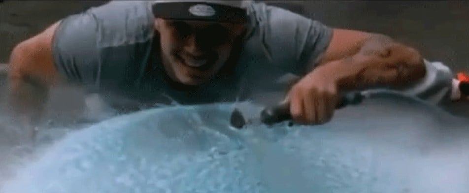 Sawing a Water Balloon Video