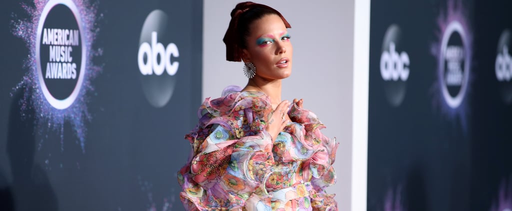 Halsey's Floral Gown at the American Music Awards 2019