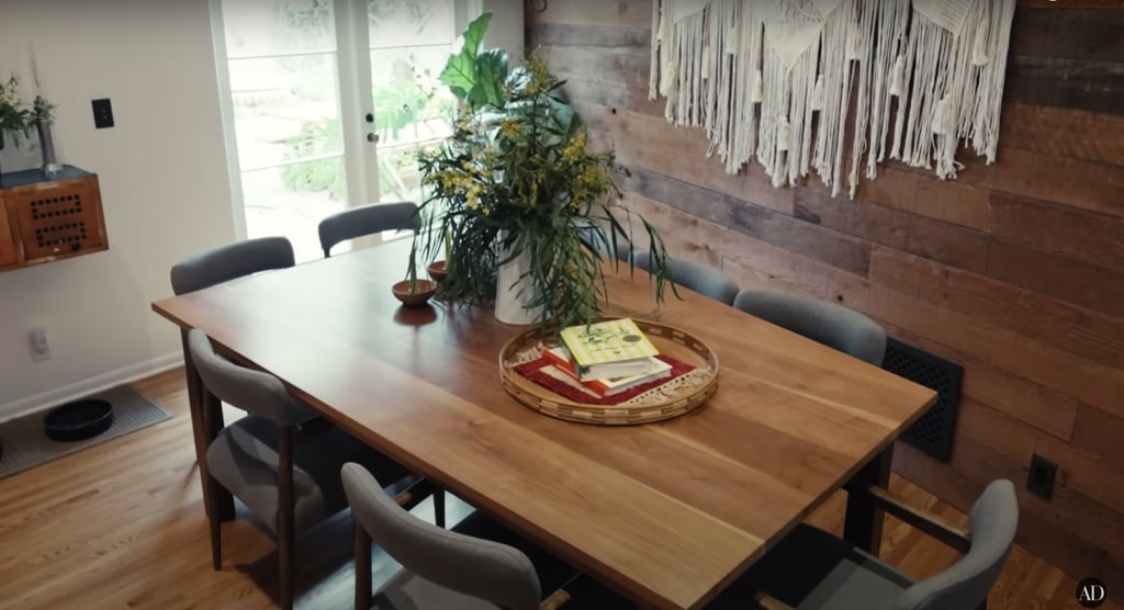 Troian Bellisario and Patrick J. Adams’s Dining Room