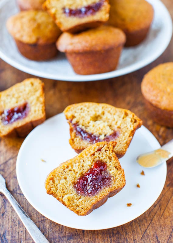 Peanut Butter and Jelly Muffins