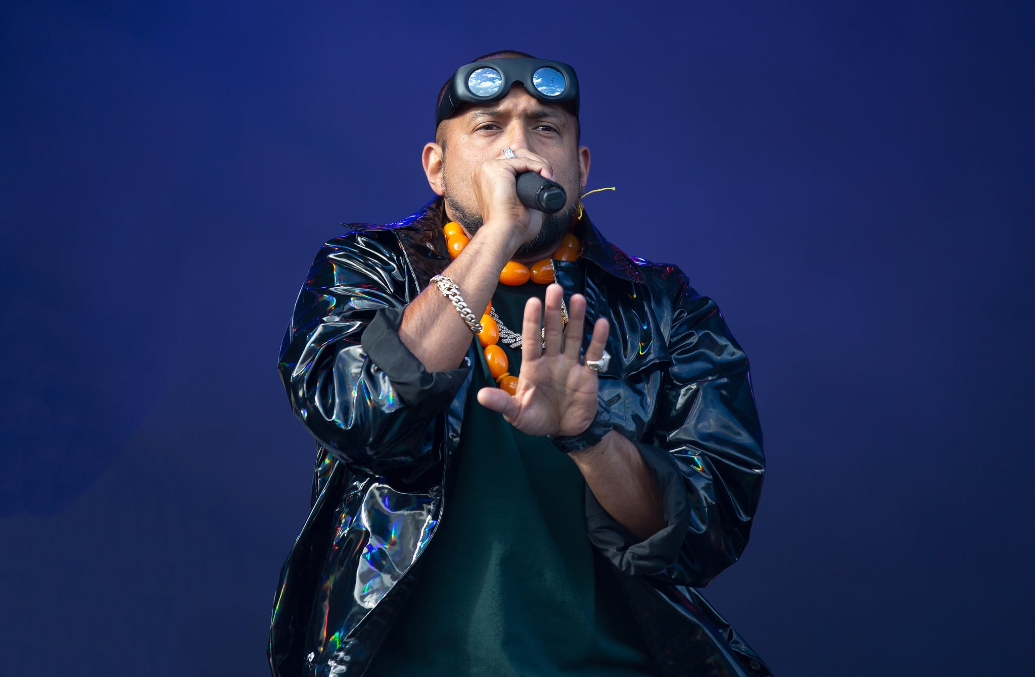 MIDDLESBROUGH, ENGLAND - MAY 26: Sean Paul performs at the Radio 1 Big Weekend at Stewart Park on May 26, 2019 in Middlesbrough, England. (Photo by Jo Hale/Redferns)