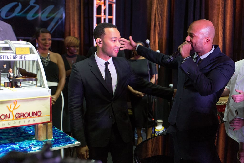 John Legend and Common buddied up at The Common Ground Foundation's event in Chicago on Saturday.