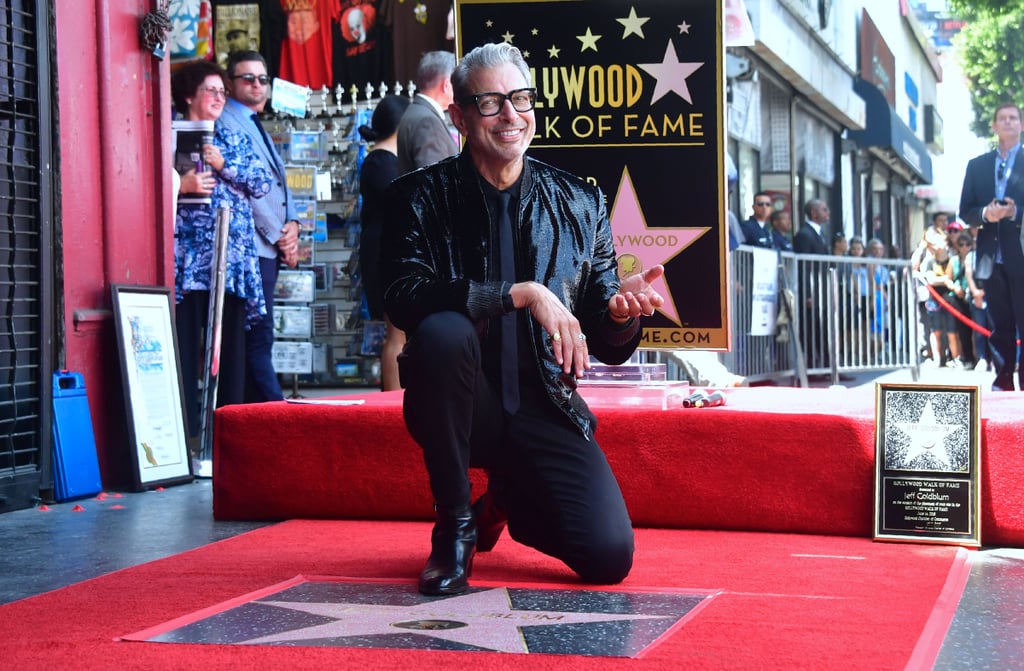 Jeff Goldblum and Family at Hollywood Walk of Fame Ceremony