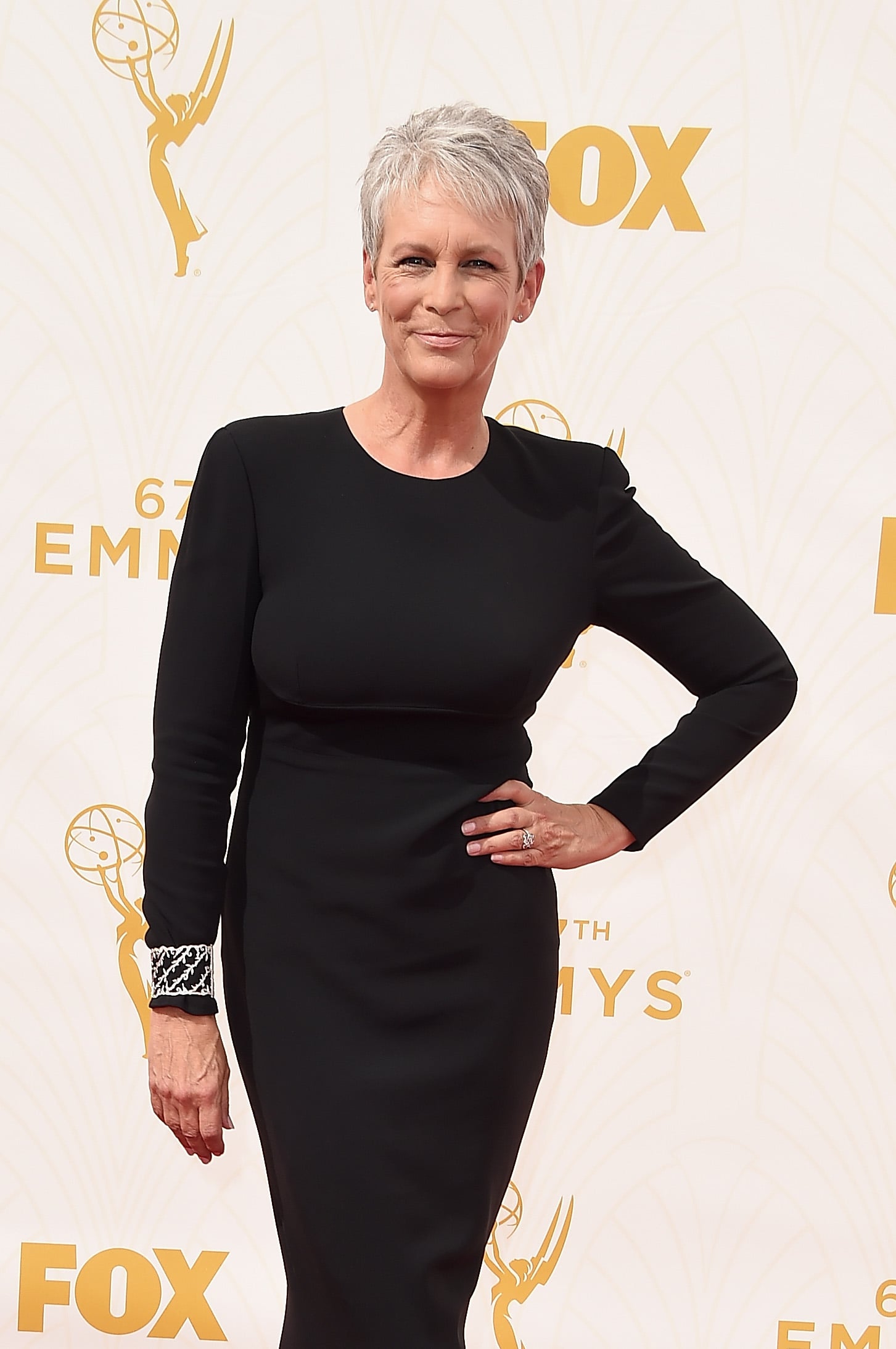 Jamie Lee Curtis Emmys Red Carpet Pictures 2015 Popsugar Celebrity