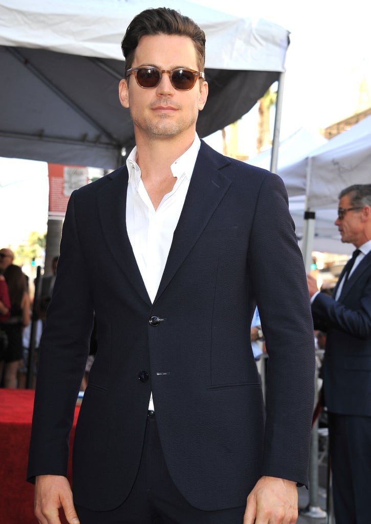 Matt Bomer Kelly Ripa Walk of Fame Ceremony