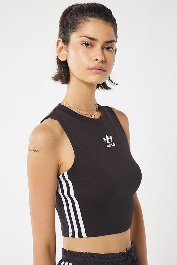 adidas Originals Cropped Tank Top | Best Adidas at Urban Outfitters ...