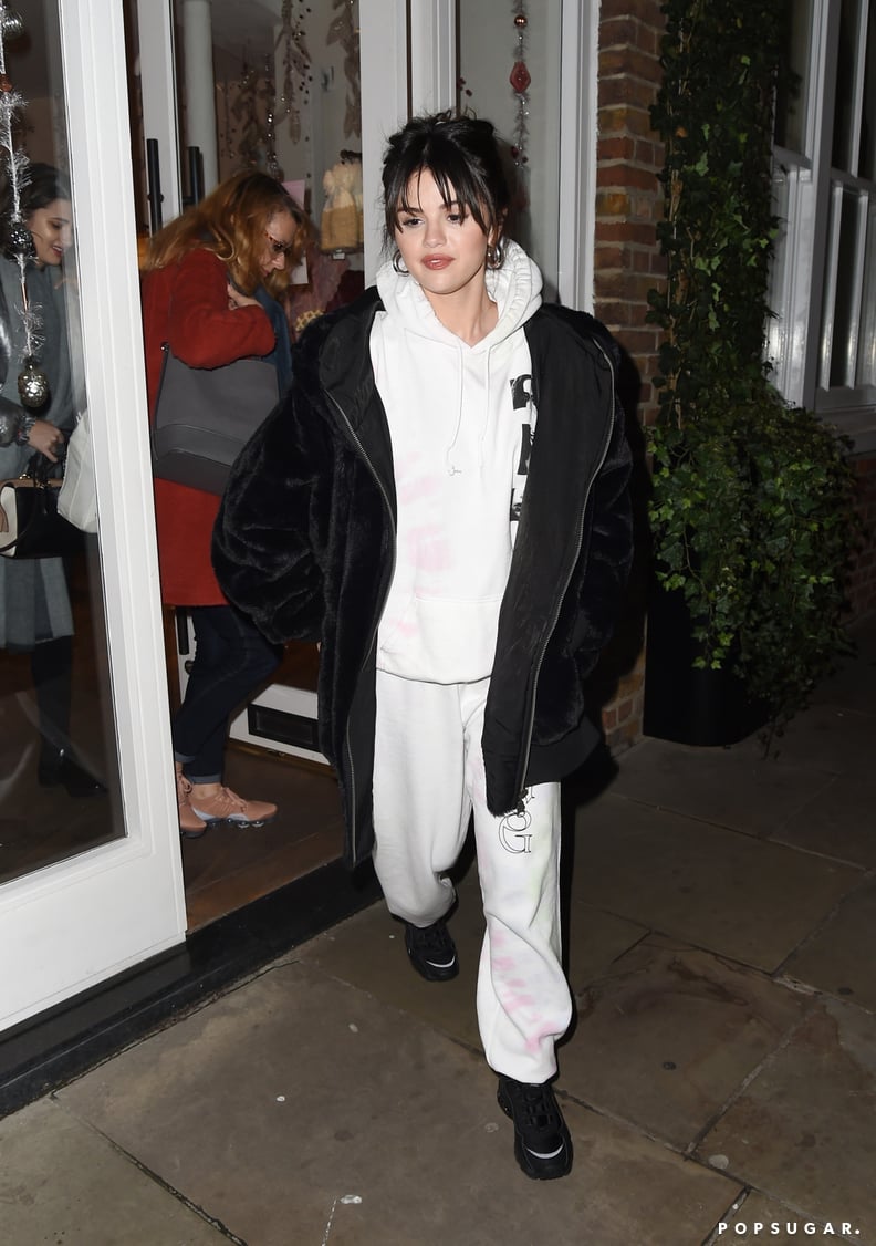 Selena Gomez Wearing New Rare Album Merch in London