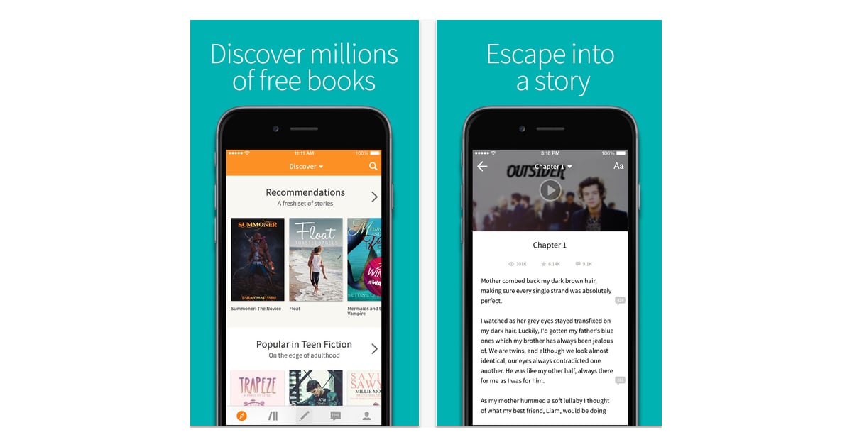 Wattpad Best Reading Apps POPSUGAR Tech Photo 9 Wattpad Best Reading Apps POPSUGAR Tech Photo 9