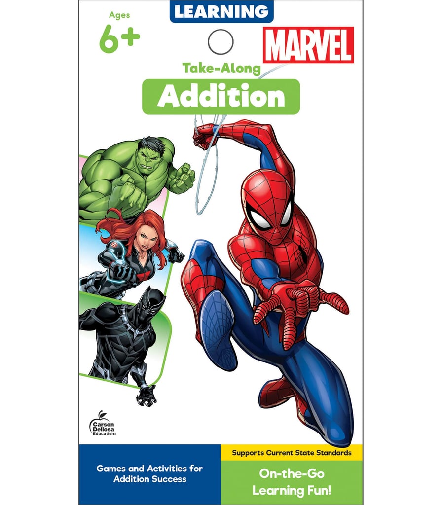 Marvel – Take-Along Tablet: Addition, Marvel Superheroes, Ages 6+