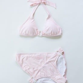The Beverly Hills Hotel also has bikinis by Helen Jon up on its site, like this halter option ($278).
