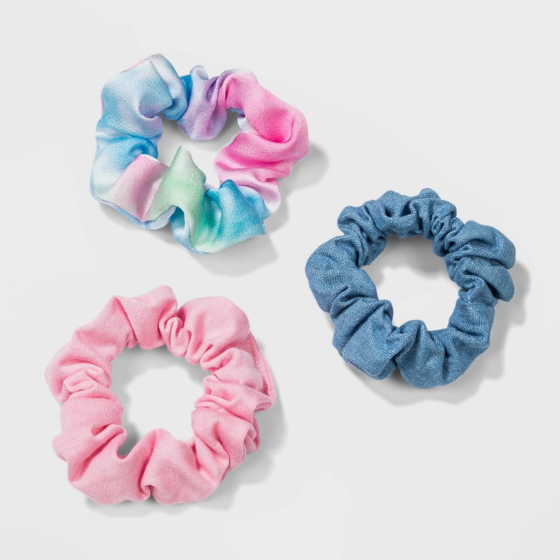 Fabric Jersey Hammered Satin Tie Dye Twisters Hair Elastics