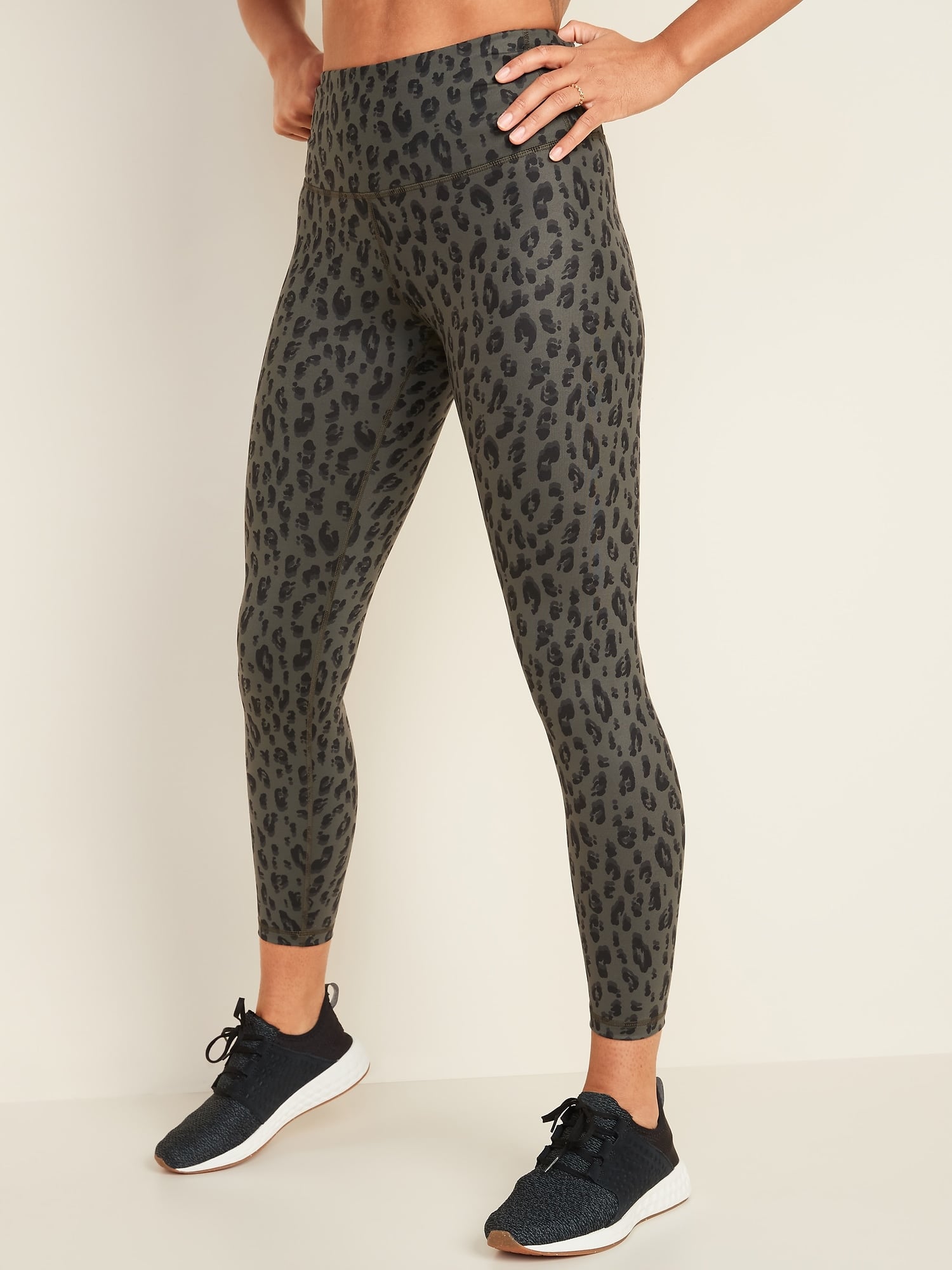 7 ANIMAL PRINTS leopard high waisted yoga pants workout leggings