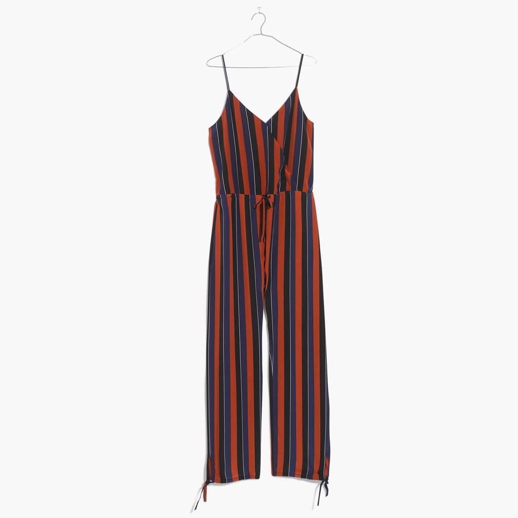 Madewell x No.6 Silk Playa Cami Jumpsuit in Multi-Stripe ($168)