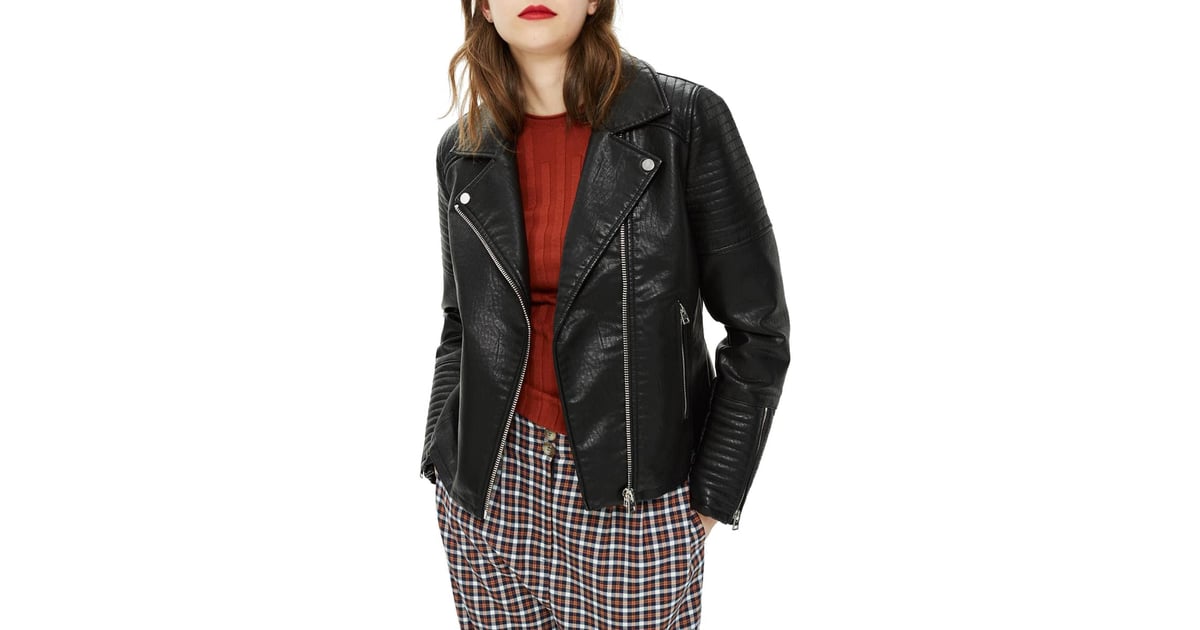 Rosa biker on sale jacket topshop