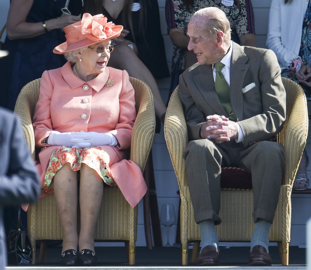 Philip and Queen Elizabeth II stepped out for the Royal Windsor Cup in June 2018.