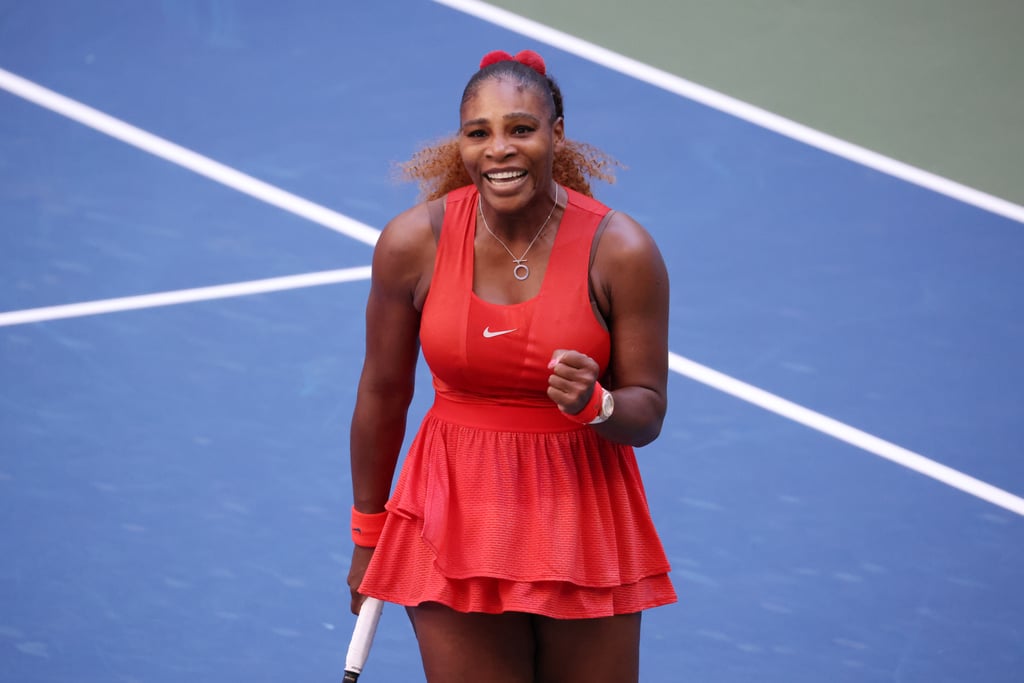 Serena Williams Gets Support From Her Daughter at US Open