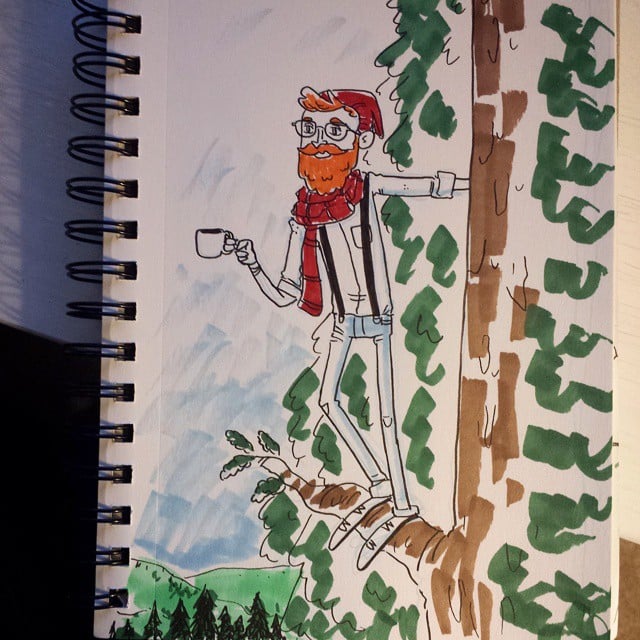 "Man on Fir"