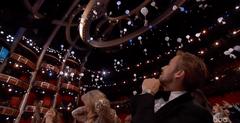 When he had a hilariously casual reaction to food falling from the ceiling.