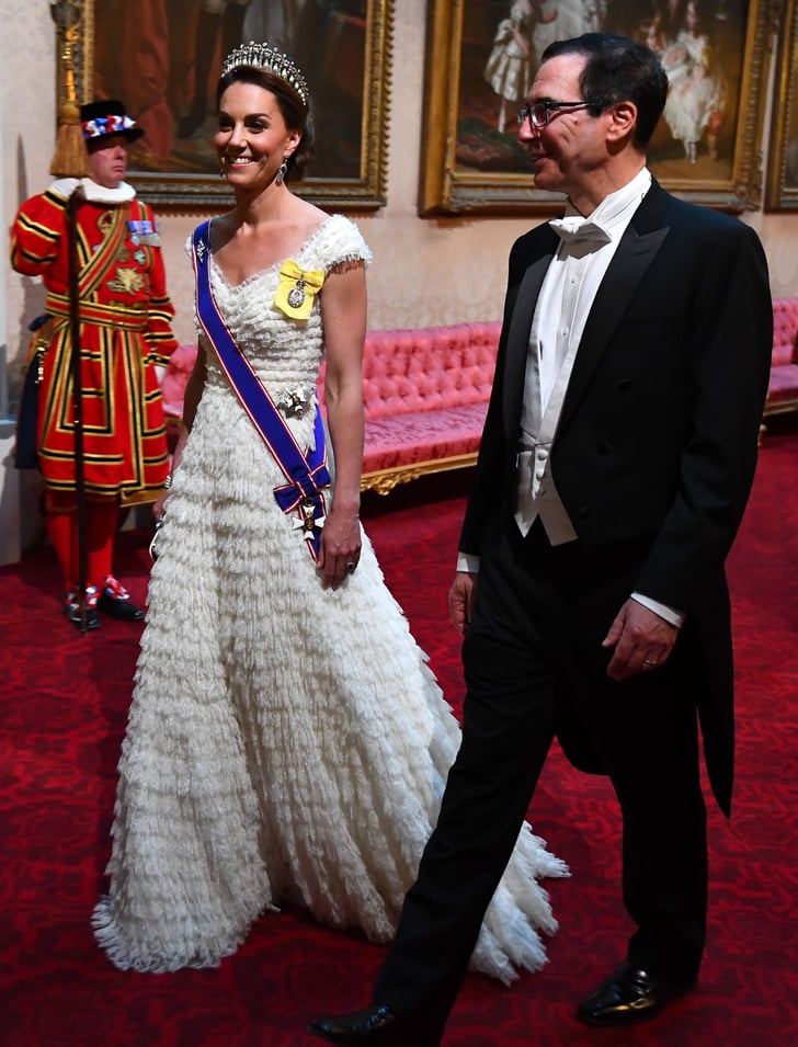 Prince William And Kate Middleton At State Banquet June 2019 Popsugar Celebrity Photo 2