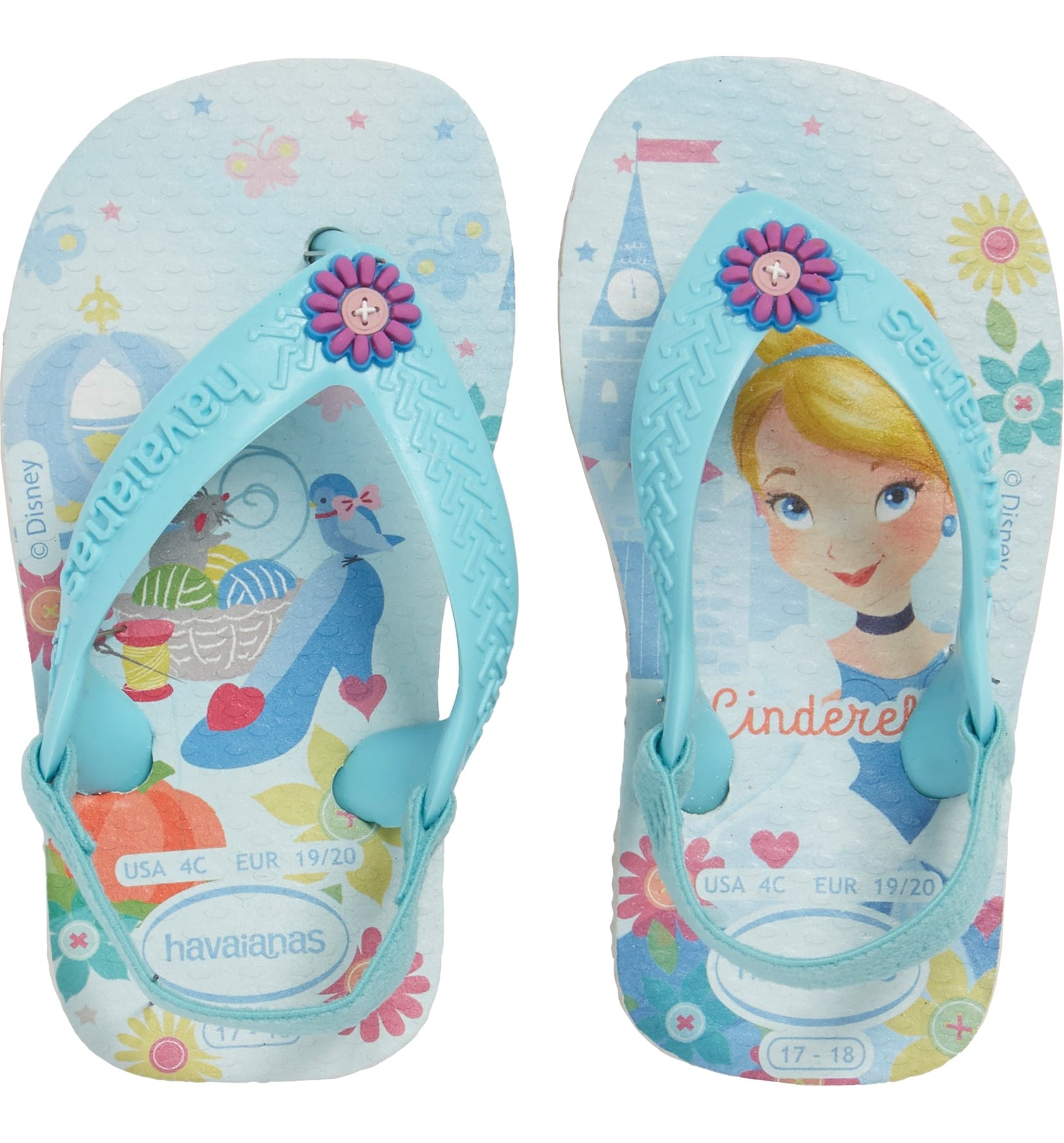 havaianas cinderella flip flops