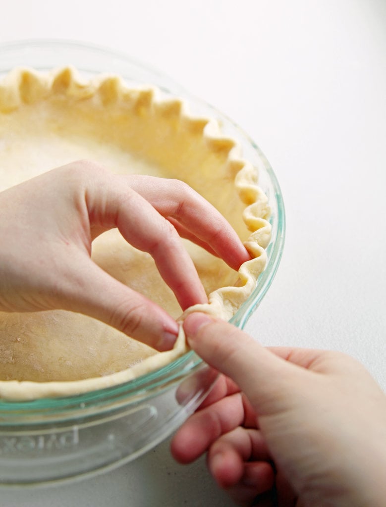 Crimping Pie Crust