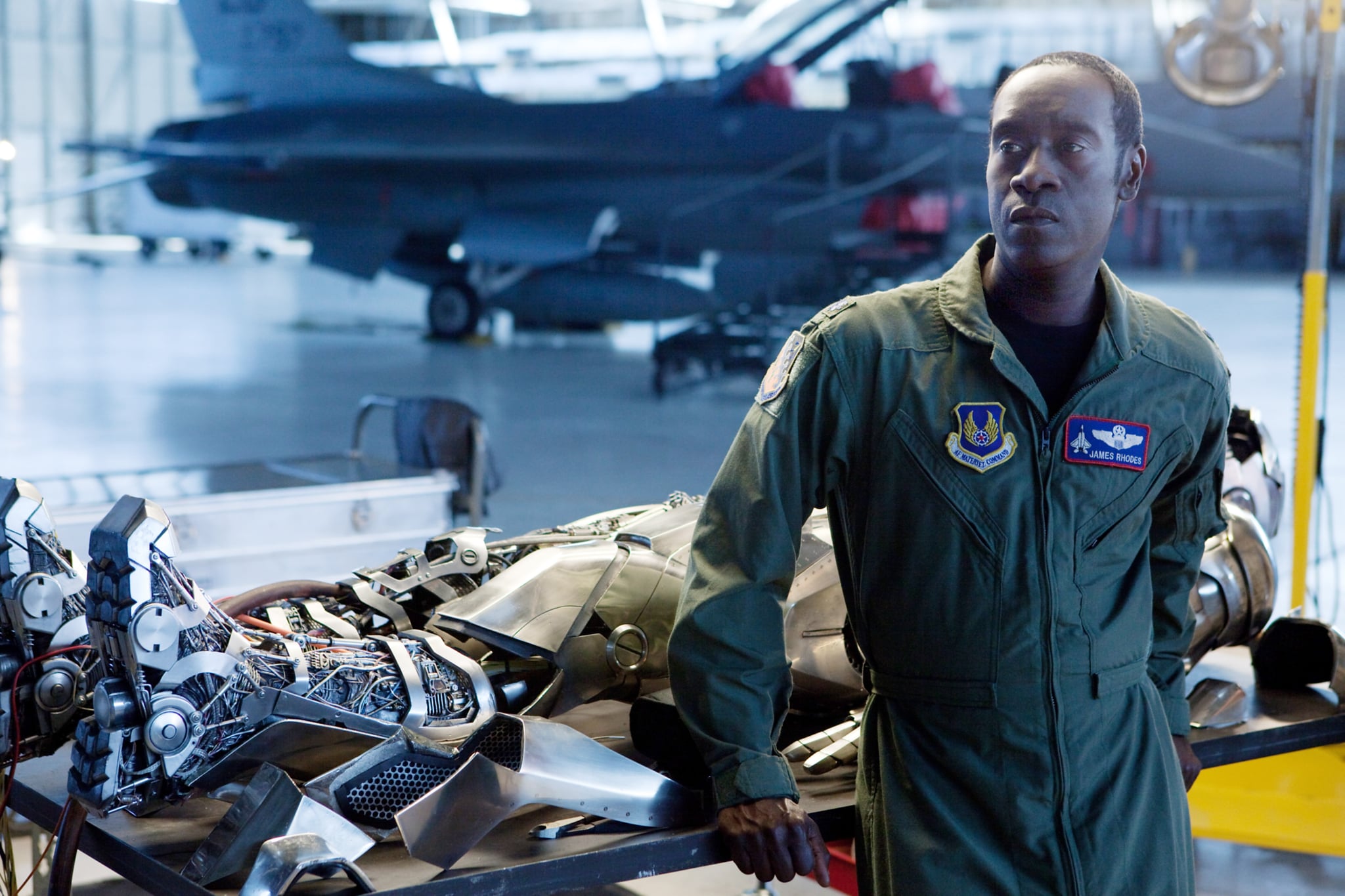 There's the Rhodey we know and love in Iron Man 20, played by Don ...
