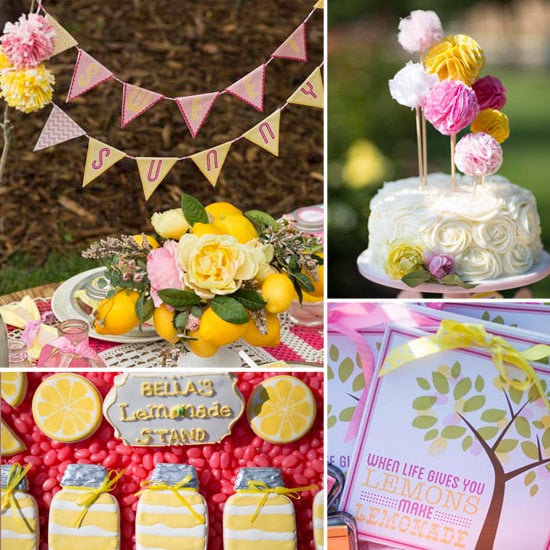 A Sweet And Sunny Lemonade Party 120 Kids Birthday Party Themes